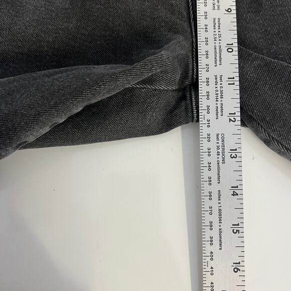 Good American Womens Good Curve Skinny Jeans Size 2 Black Denim Hi Rise Stretch - Picture 11 of 12